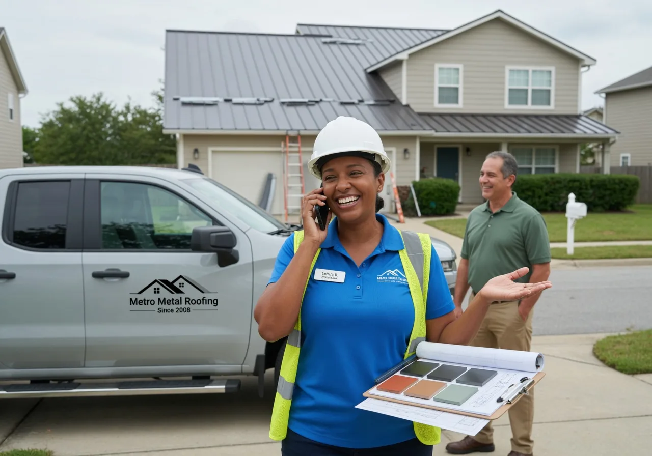 Storm Damage Metal Roof Repair in Georgiana, AL
